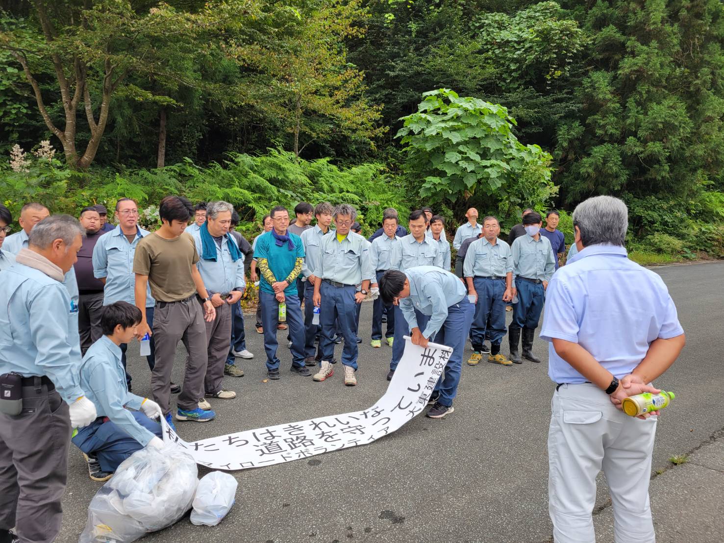 2025年9月15日マイロードサポートの様子