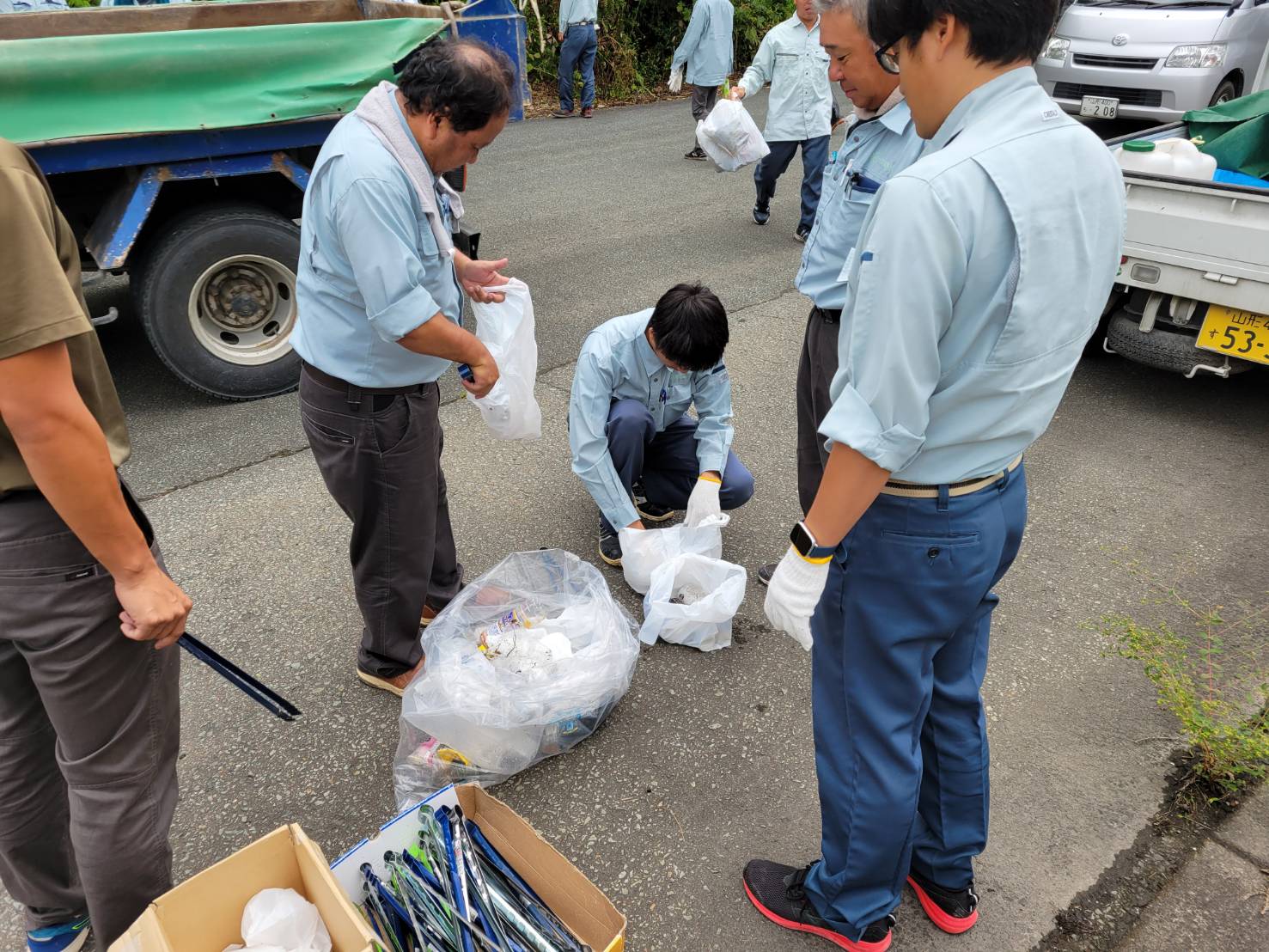 2025年9月15日マイロードサポートの様子