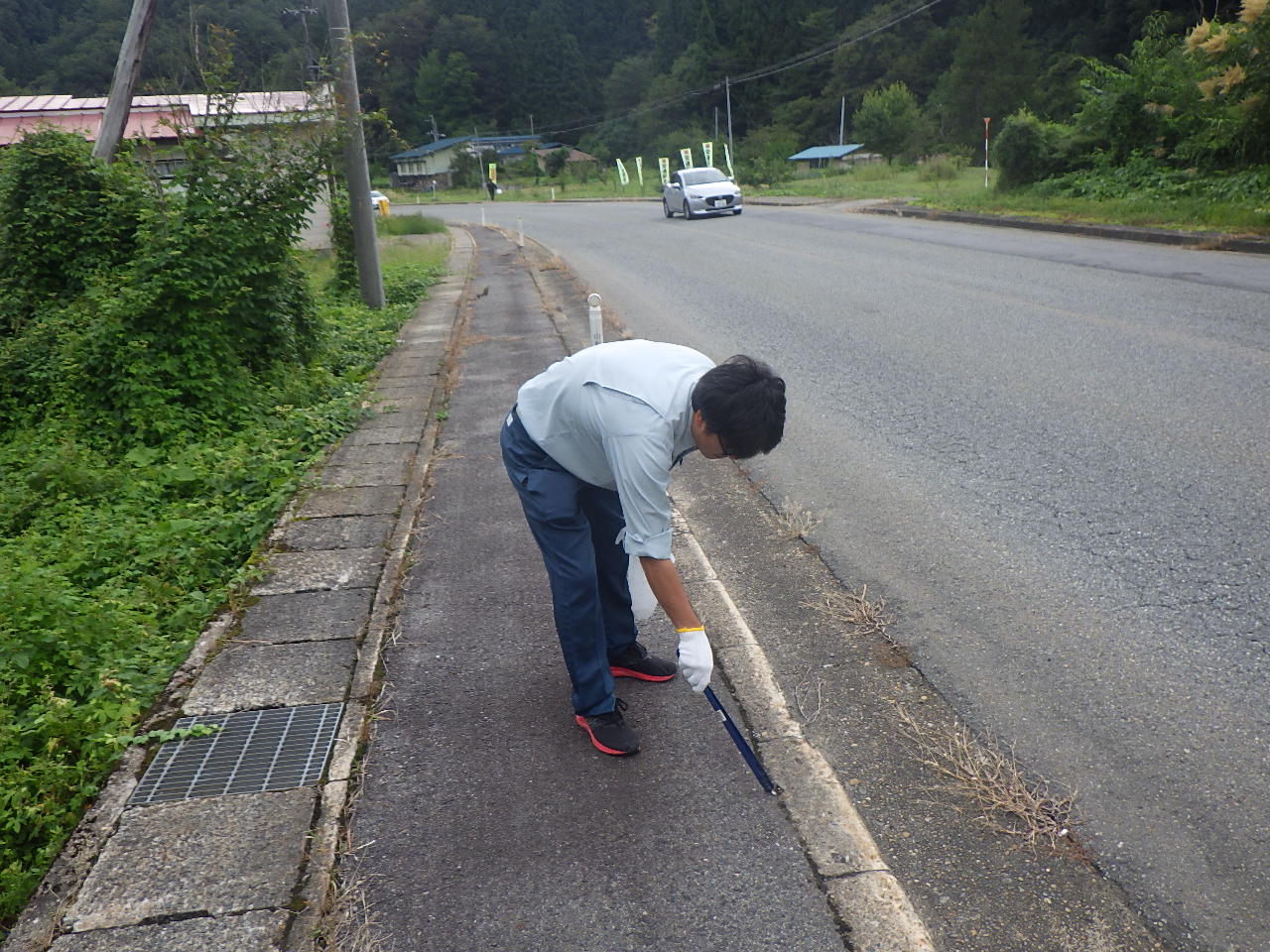 2025年9月15日マイロードサポートの様子